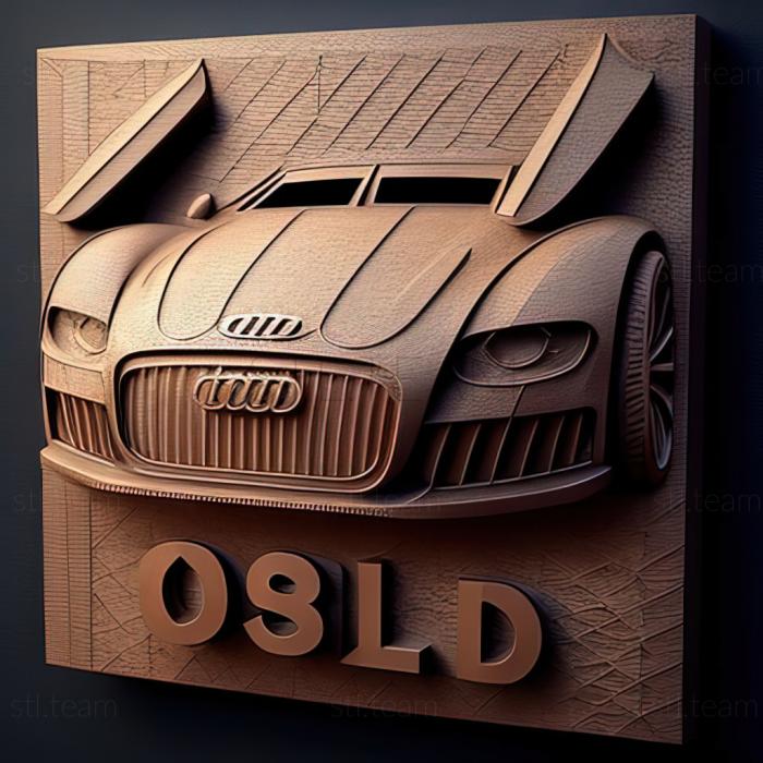 3D model Audi R10 TDI (STL)